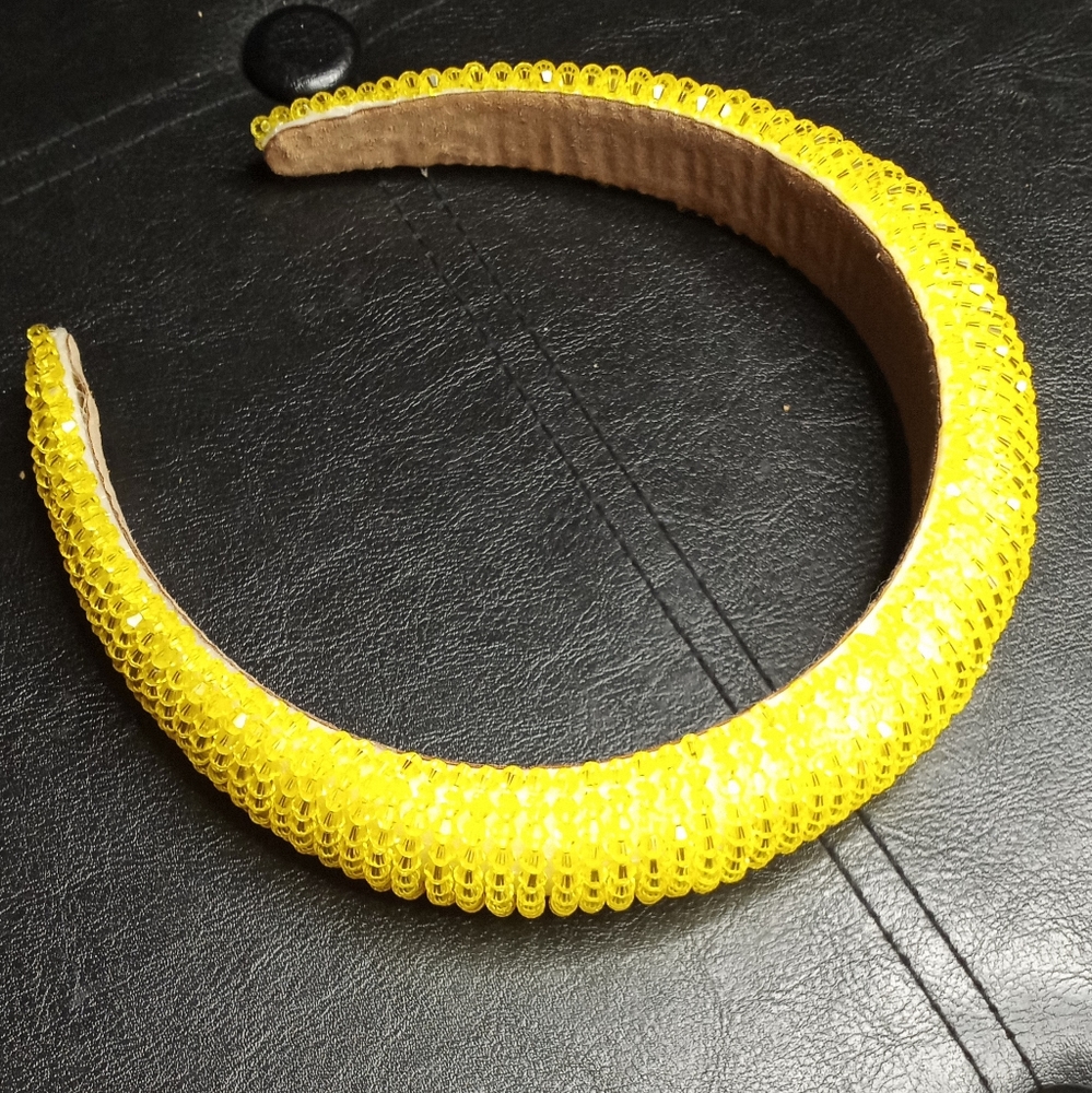Yellow headband